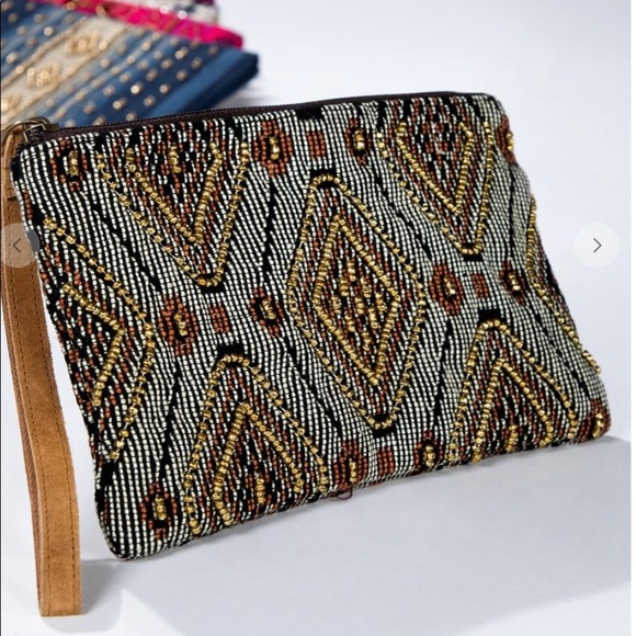 Handmade patterned clutch. - Picture 7 of 7